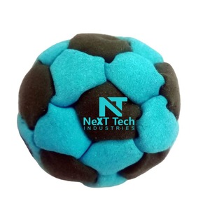 NeXT Tech INDUSTRIES Ballon de football bleu noir en daim synthétique durable de 2,5 pouces pour enfants - Product Image 1