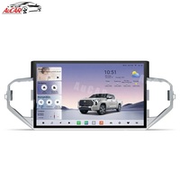 Écran tactile GPS Android 14 de 14,6 pouces AuCar pour Toyota Tundra 2022-2024, lecteur multimédia stéréo, lecteur vidéo de voiture