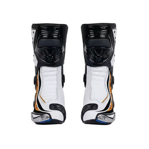 Top Selling Motorbike <b>Boots</b> Racing Jersey Men <b>Leather</b> Riding Shoes Waterproof Breathable Comfortable Motorcycle Racing Shoes - Product Image 6