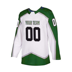 Ropa Deportiva para Adultos, Servicio OEM, Nombre del Equipo, Sublimación, Jersey de Hockey sobre Hielo Personalizado de Manga Larga de Alta Calidad, Talla Grande, Secado Rápido - Product Image 1
