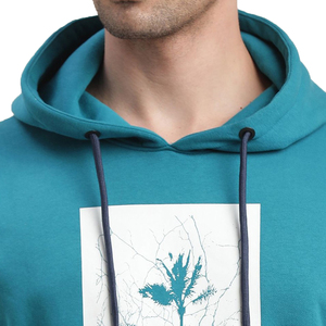 Sweat-shirts à capuche en molleton thermique 100% coton pour hommes de haute qualité avec poche, logo personnalisé imprimé, streetwear en gros - Product Image 2