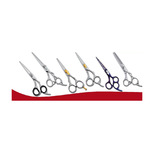 Ciseaux à cheveux revêtus de titane, magnifiques ciseaux de coiffure pour barbier, ciseaux de salon en gros, ciseaux de barbier fabriqués au Pakistan - Product Image 6