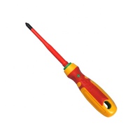 Jeu de tournevis isolés électriquement en plastique certifiés VDE SBTools Industrial 7 pièces (type fin) avec testeur de tension, personnalisable OEM