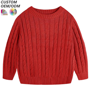 Pull-over personnalisé pour garçons en mélange polyester/coton, écologique, anti-plis, anti-boulochage, pour la saison automne/hiver, OEM/ODM - Product Image 4