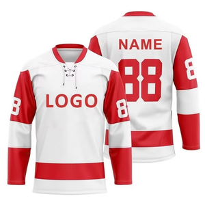 Conjunto de Uniforme de Hockey sobre Hielo para Hombre, Diseño Exclusivo, Servicio OEM, Transpirable, Secado Rápido, Antibacterial, 100% Poliéster, Calidad Superior - Product Image 5