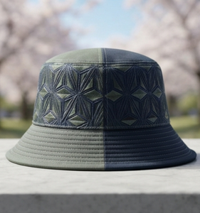 Unisex <b>Men</b> Women Denim Bucket <b>Hat</b> Embossed Contrast Color Outdoor Beach Custom Logo Four Seasons Japan Korean Style Comfortable - Product Image 4
