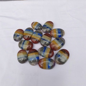 ผู้ผลิตหินคริสตัลเจ็ดจักระขัดมือสำหรับบำบัดพลังงาน ขายส่ง - Product Image 6