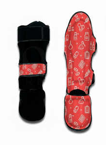 Protège-tibias Muay Thai sur mesure, durables, pour la protection des jambes en kickboxing, entraînement MMA, arts martiaux, pour adultes - Product Image 6