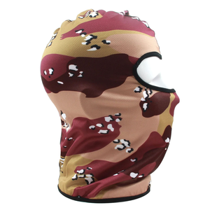 Custom Logo <b>Men</b> Women Solid Knit Balaclava Hole Balaclava Hood Cap Full Face Mask <b>Hat</b> or <b>Winter</b> - Product Image 3