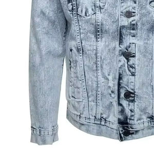 Chaqueta de Hombre de Diseño Único y Estilo Moderno, Fabricada en Pakistán, Chaqueta Vaquera de Hombre de Buena Calidad, Material Sólido - Product Image 6