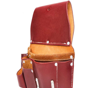 Sac à outils professionnel de qualité supérieure avec ceinture à vendre, ceintures porte-outils en cuir PU de qualité supérieure pour hommes - Product Image 6