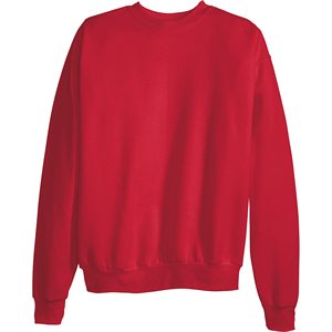 <b>Men's</b> Pullover Sweatshirts Plain Solid <b>Red</b> Color <b>Men</b> Sweatshirts - Product Image 1