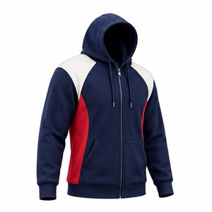 Sudadera con Capucha Sublimada para Deportes de Invierno para Hombre, 100% Poliéster, Felpa, Absorbe la Humedad, OEM, ODM, Ropa al por Mayor - Product Image 4