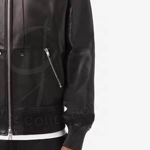 Mode Urbaine OEM Conception Personnalisée Hommes Cuir Capuche Hiver Design Classique Doux Respirant Écologique Nouveau Style - Product Image 4