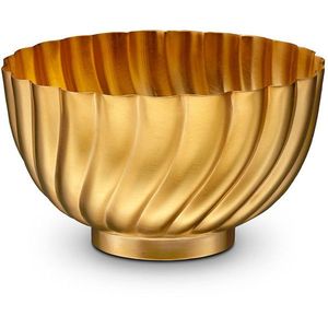 Tazón de Servir de Latón Resistente y de Calibre Grueso para Negocios de Catering de Larga Duración y Uso Profesional en Cocinas - Product Image 3