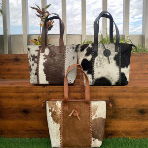 Bolso de mano de piel de vaca de diseñador para mujer, bolso elegante multiusos con logotipo personalizado, recién llegado, cierre de cremallera - Product Image 4