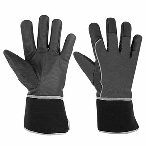 ถุงมือช่างหนังสังเคราะห์คุณภาพพรีเมียม Amara ถุงมือป้องกันมือสำหรับงานหนัก ป้องกันภัยส่วนบุคคล  รับสกรีนโลโก้ - Product Image 6