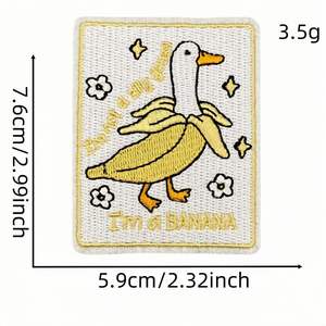 Patchs brodés personnalisés avec nom, en tissu sergé, thermocollants pour vêtements, sacs, chapeaux, faible MOQ - Product Image 3