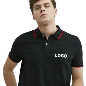Polo informal de manga corta para hombre, Camisa ajustada de color sólido, a prueba de retracción, de secado rápido, para exteriores, novedad - Product Image 4