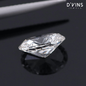 Diamantes D'vins, Color D, Claridad VS, 2 Quilates, Diamante Cultivado en Laboratorio CVD, Corte Ovalado, Relleno para Joyería - Product Image 4