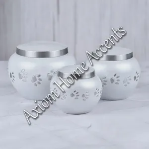 Classic <b>Design</b> Artisan Pet Cremation Urn for a Dignified Memorial <b>by</b> Axiom Home Accents with Timeless Appeal Rustic - Product Image 2