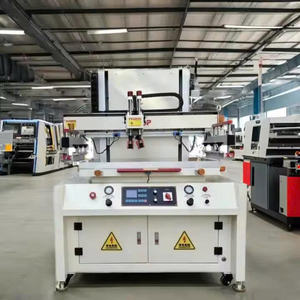 เครื่องพิมพ์หน้าจอแบบแท่นแบนอัตโนมัติ500x800มม. พร้อมหน้าจออัจฉริยะ PLC สำหรับการใช้งานบนพื้นผิวระดับพรีเมี่ยมล่าสุด HH-6090P - Product Image 5