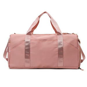 Bolsa de Gimnasio Unisex de Nailon, 30-40L, Color Sólido, Cierre de Cremallera, Asa Suave y Resistente, Estilo Casual - Product Image 2