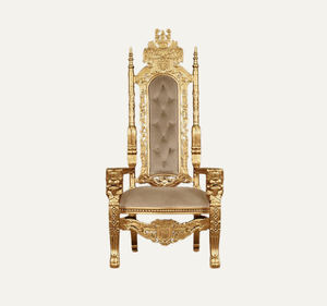 เก้าอี้โรงแรมไม้มะฮอกกานีแท้สุดหรู คลาสสิก ทนทาน แกะสลักด้วยมือ หุ้มเบาะ เฟอร์นิเจอร์ห้องนั่งเล่น - Product Image 1