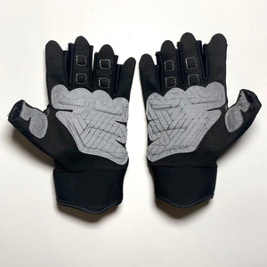 Customized Logo Weightlifting Gym Gloves Men Women Workout Fitness Training Durable Half-Finger Body Building Gloves - Product Image 3