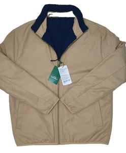 Veste bomber décontractée pour homme, d'hiver, réversible, col rabattu, matelassée, imperméable, respirante, fermeture éclair, toile de laine - Product Image 4