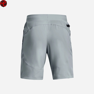 Pantalones Cortos Deportivos Personalizados con Logotipo, Talla Grande, Bolsillo Trasero en la Cintura, Secado Rápido, Poliéster, para Hombre - Product Image 3