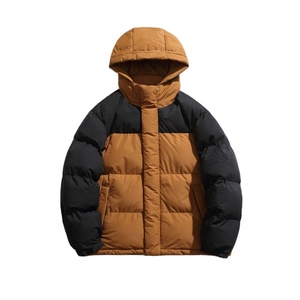 Chaqueta Acolchada Personalizada AL BARAKA WEAR para Hombre, Abrigo de Invierno Cálido con Logotipo Bordado, Impermeable, con Capucha, para Exteriores, Venta al Por Mayor - Product Image 1
