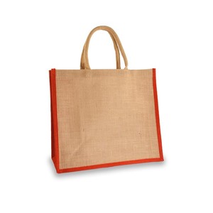 Customized Premium Quality Eco-Friendly Jute Tote <b>Bag</b> Button Closure for Beach Use Large <b>Size</b> Gujarat Origin Wholesale Custom - Product Image 2