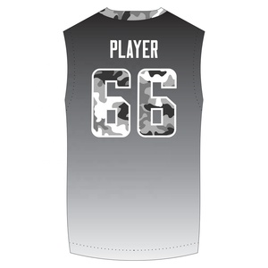 Ensemble uniforme de football américain 7v7 sublimé : débardeur sans manches et short, anti-transpiration, pour adulte unisexe - Product Image 3