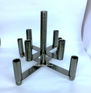 Candelabro Moderno de 5 Brazos, Diseño Elegante de Acero Inoxidable Cepillado, Hecho a Mano, Acabado PVD Personalizado, Precio Bajo, Venta Directa de Fábrica - Product Image 6