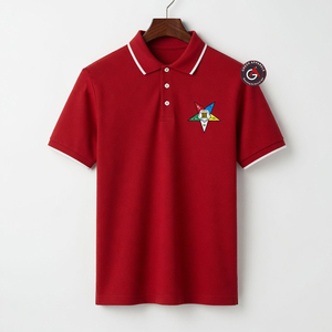 Polo de verano OES 2024 para hombre y mujer, camiseta de Golf de secado rápido con logotipo personalizado para hombre, Polo de manga corta, Polo de algodón liso - Product Image 1