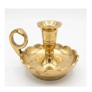 Vintage Brass Tapper Candle Holder for Tabletop Living Room Dining Accent Centerpiece Coffee <b>Table</b> for Any Festive Occasion - Product Image 3