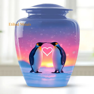 Large Capacity Aluminum Urn for Human Ashes Adult Size-200 Cubic Inch Metal Cremation Urn-<b>Memorial</b> <b>Vase</b> for Funeral Service - Product Image 4