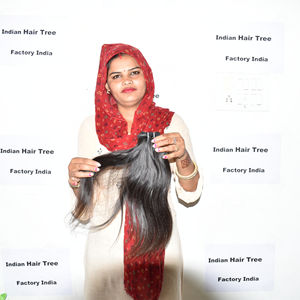 Lots de Cheveux Humains Vierges Non Traités pour Femmes, 8-36 Pouces, Lisses ou Ondulés Profonds, Couleur Noir Naturel, Sans Traitement Chimique - Product Image 2