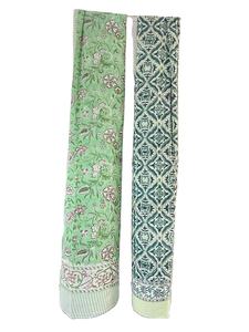 Lightweight Eco-Friendly Floral Cotton Long Women's Shawl Traditional <b>Indian</b> Design Hand Block Printed <b>Scarf</b> - Product Image 2