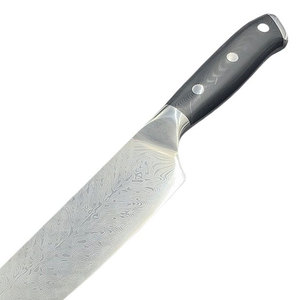 Couteau de chef en acier inoxydable avec manche ergonomique, outil de cuisine professionnel pour la préparation quotidienne des repas, acier inoxydable professionnel - Product Image 2