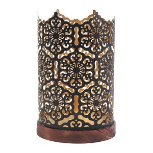 Round Antique Metal Votive, Colorful <b>Candle</b> <b>Holder</b>, Antique <b>tea</b> light Votive - Product Image 2