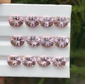 Morganita Rosa Natural, Corte Ovalado 10x12mm, Gema con Cambio de Color, Calidad Premium para Joyería, Venta al Por Mayor - Product Image 5