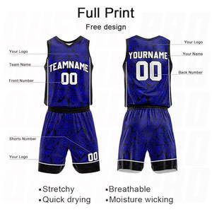 Uniforme de Baloncesto Deportivo de Secado Rápido con Logotipo Personalizado, Conjunto de Camiseta y Pantalones Cortos Transpirables de Alto Rendimiento - Product Image 4