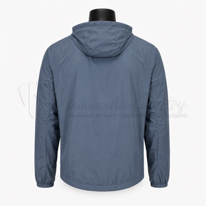 Chaqueta Cortavientos Ligera de Nailon para Hombre con Capucha, Chaqueta Deportiva Impermeable para Exteriores - Product Image 2