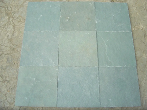Pierre d'ardoise verte M, surface naturelle, bord scié, pour revêtements muraux et sols intérieurs/extérieurs, projets d'aménagement paysager - Product Image 3