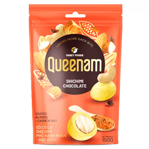 Chocolate Drageado Puro al por Mayor, Dulces a Granel, OEM/ODM, HALAL, Nueces de Almendra y Anacardo Cubiertas con Shichimi, 150G, Precio Competitivo, Suministro para Exportación - Product Image 1