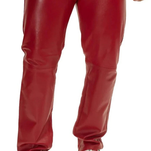 Pantalon en cuir pour homme léger et confortable, design d'usine soigné, haute qualité - Product Image 4