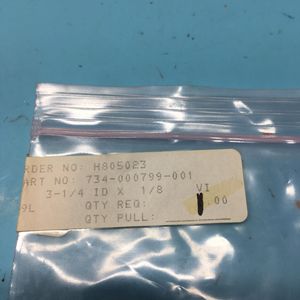LAM 734-000799-001 Junta Tórica 3-1/4 ID X 1/8 VI, 163575 - Equipo y Piezas de Semiconductores de Confianza de Tradicción Global - Product Image 1