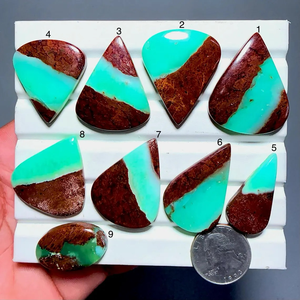 Boulder Chrysoprase Supplier From India Wholesale Bulk Cheap Manufacturing Price High Quality Top Grade Cabochon Gemstone Stone - Product Image 2